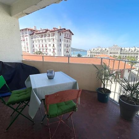 Hendaye Plage Charmant Studio 2Pers Avec Grande Terrasse Vue Mer Εξωτερικό φωτογραφία