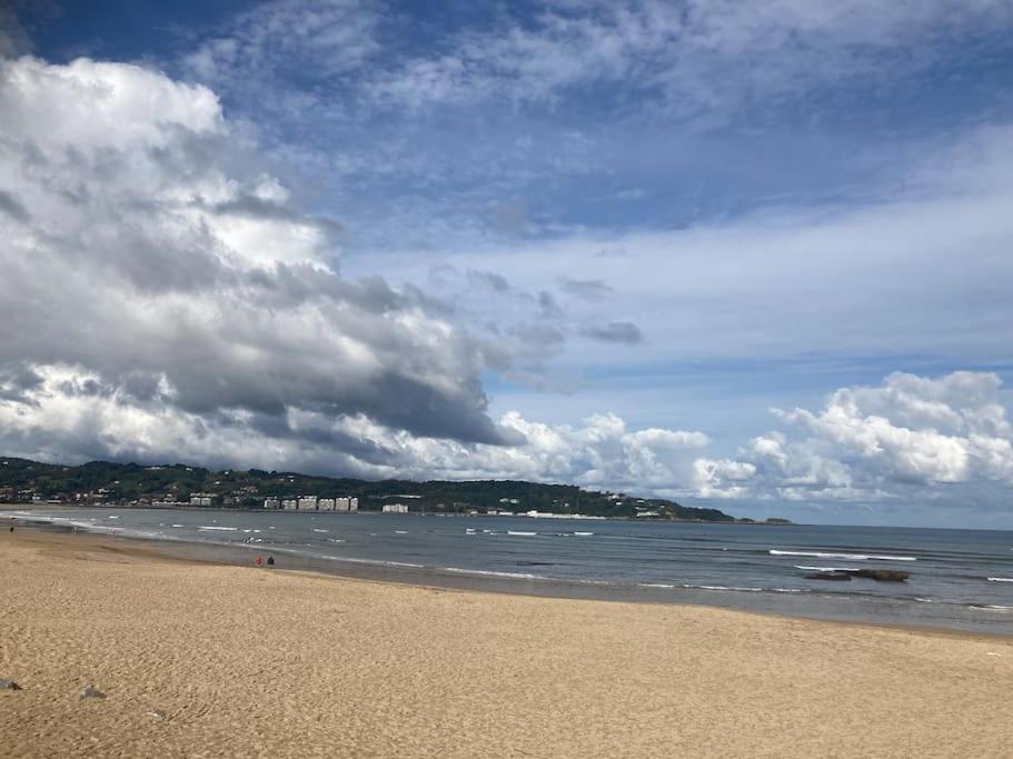 Hendaye Plage Charmant Studio 2Pers Avec Grande Terrasse Vue Mer Εξωτερικό φωτογραφία