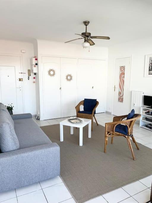 Hendaye Plage Charmant Studio 2Pers Avec Grande Terrasse Vue Mer Εξωτερικό φωτογραφία