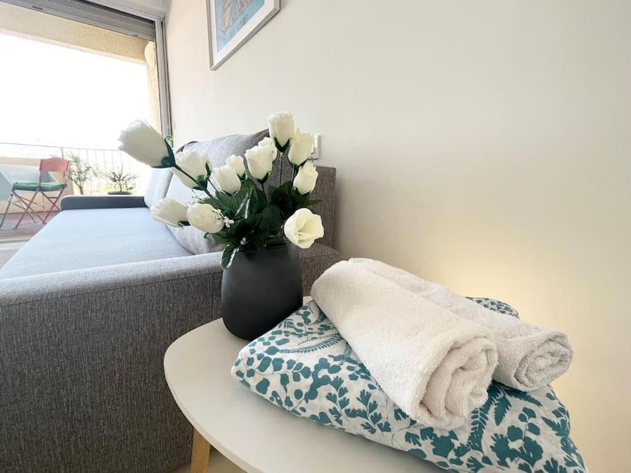 Hendaye Plage Charmant Studio 2Pers Avec Grande Terrasse Vue Mer Εξωτερικό φωτογραφία
